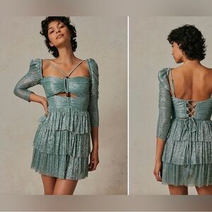 Sabina Musayev Liberty Mini Party Dress